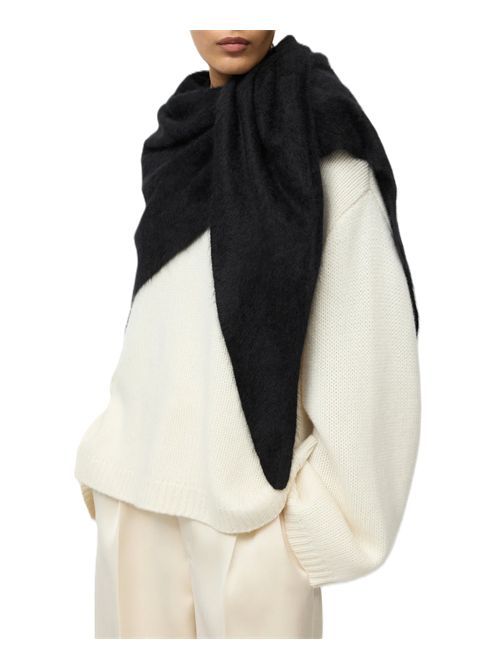 Brushed scarf Soft Goat | 2483900001BLACK